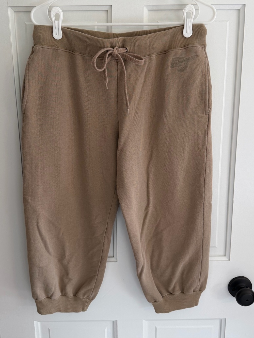 Vintage Marc Jacobs Brown Cropped Sweatpants Joggers Y2K Small